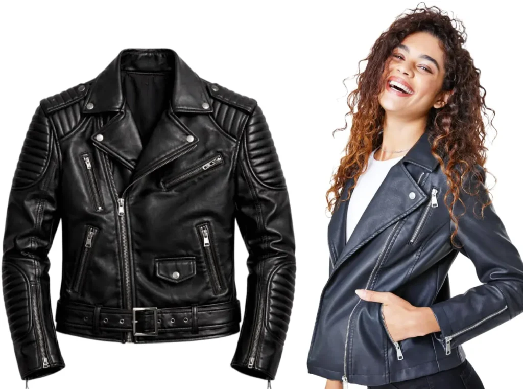 biker leather jacket