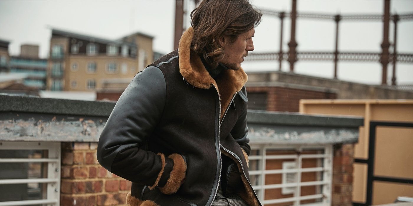 Clean Shearling Jacket