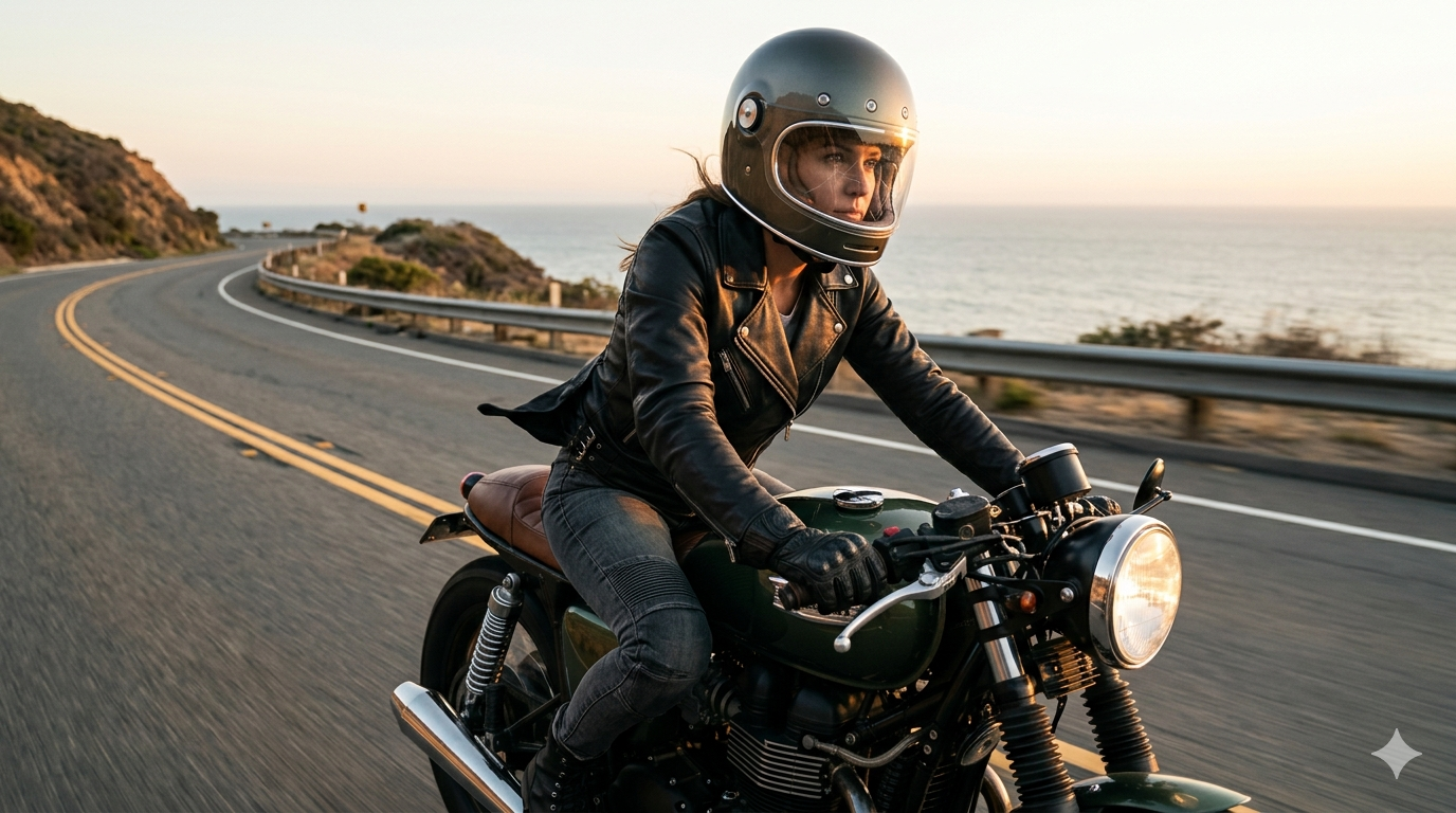 womens leather motorcycle jacket