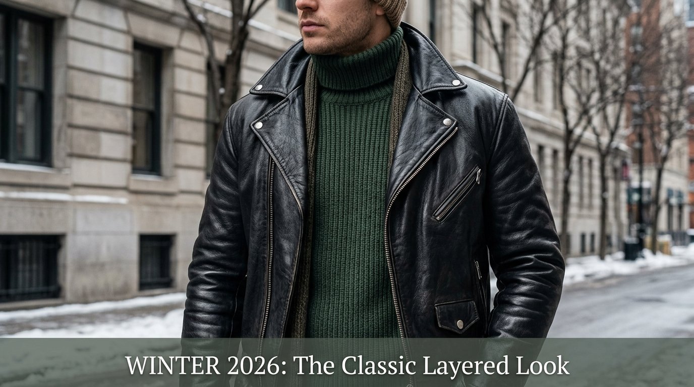 Wear Under a Leather Jacket